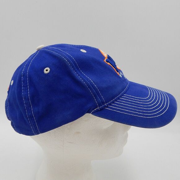 New York NY Mets Hat Baseball Cap Adjustable Strapback Blue Embroidered Logo - Picture 3 of 13